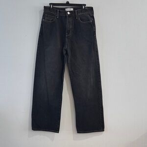 PacSun Men's Black Extreme Baggy Jeans size 30 X 32